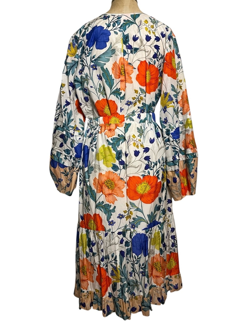 Kobi Halperin Cassie Ada Silk Cotton Floral 2 Piece Skirt Set Boho M L NWOT - Picture 5 of 16